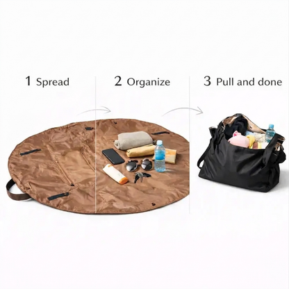 FoldNRoam™ Convertible 2-in-1 Mat Tote Bag