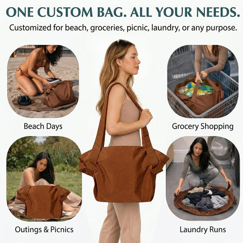 FoldNRoam™ Convertible 2-in-1 Mat Tote Bag