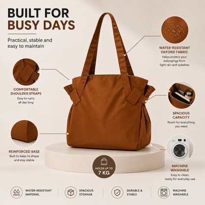 FoldNRoam™ Convertible 2-in-1 Mat Tote Bag